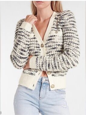 Express Space Dye Button Up Cardigan women’s size small